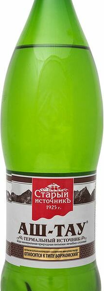 Вода Аш-Тау минеральная лечебно-столовая газированная, 1.5л