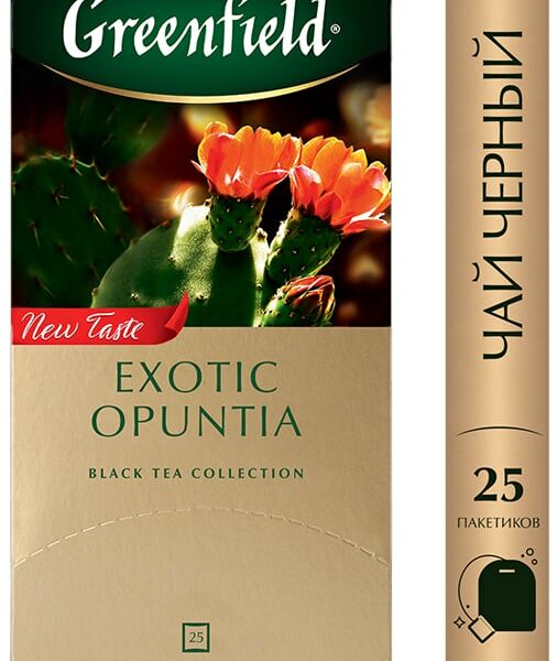 Чай черный Greenfield Exotic Opuntia 25*1.5г