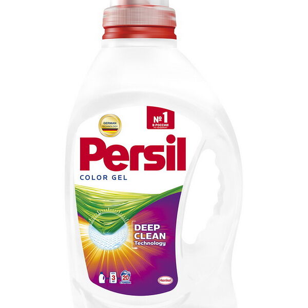 Persil средство для стирки жидкое 1300 мл гель Колор (20 стирок)