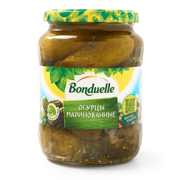Огурцы маринованные Bonduelle