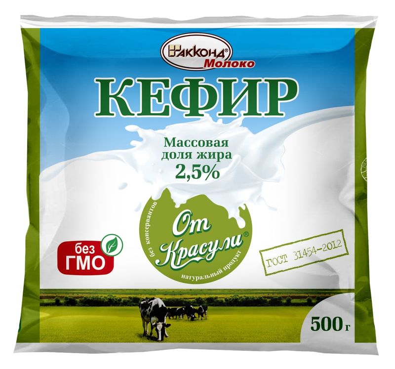 

Кефир От Красули 2.5% 500 г