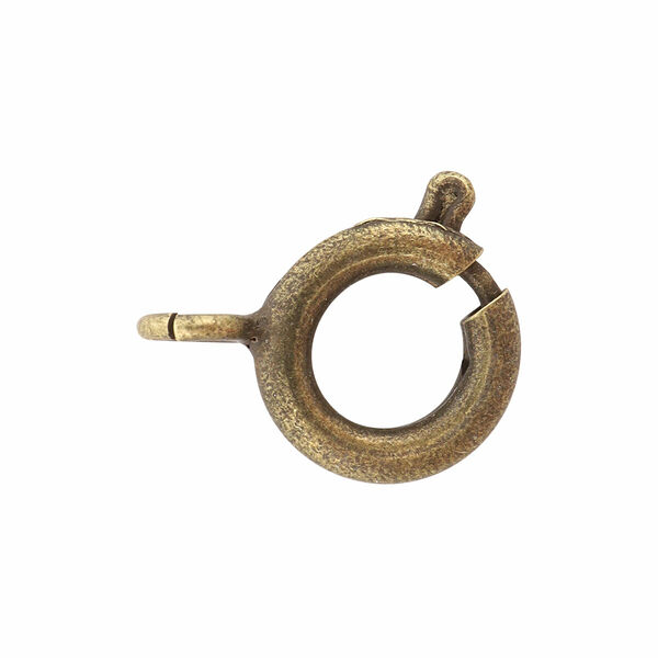 4AR240 Замок для бус кольцо 9мм, 5шт/упак, Astra&Craft(латунь)