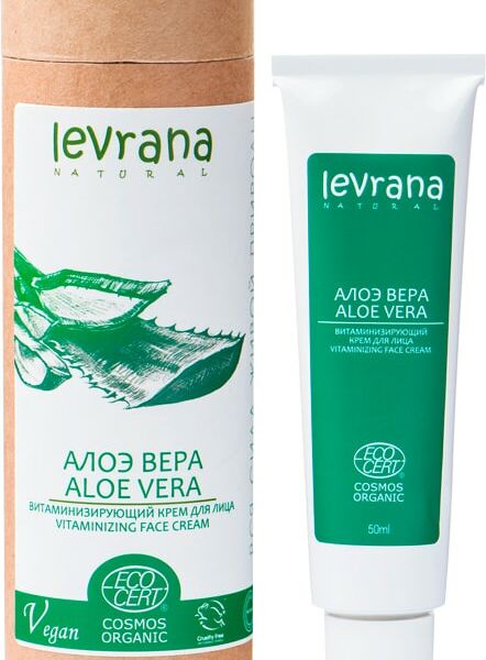 Крем для лица Levrana Алоэ вера Витаминизирующий 50мл