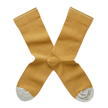 Носки унисекс Ochre, высокие, Bonne Maison, размер 36/38, Франция