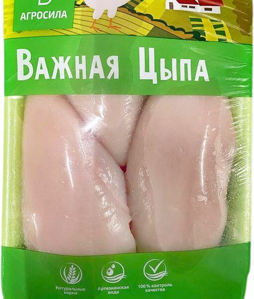 Филе грудки цыпленка-бройлера Важная Цыпа без кожи