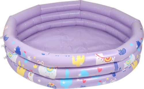 

Бассейн надувной детский Actiwell Lama 200 л 122x30 см