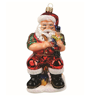 

Игрушка для елки Impuls Коллекция Традиции Трудящийся Санта 1 шт.