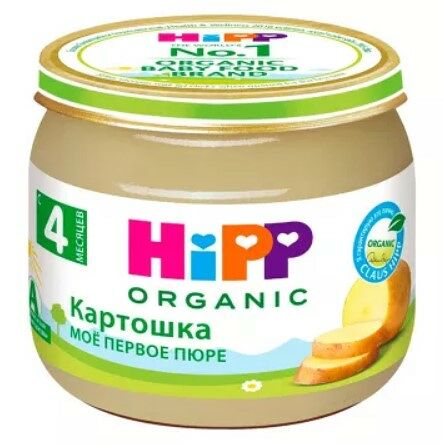 Пюре овощное «Кабачок» для детей с 4 месяцев, HiPP