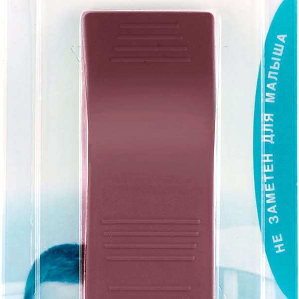 Стоппер напольный ПОМА 12x4x2см, универсальный, серый, бордовый, 1 шт., в ассортименте