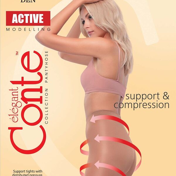 Колготки женские Conte Elegant Active 40 Den Natural 2-S