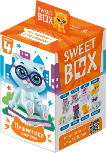 

Мармелад Конфитрейд Sweet Box Пушистики котята в ассортименте 10 г