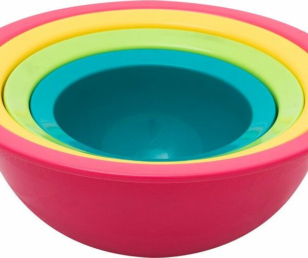 Набор мисок АРХИМЕД Дорос 1.3л, 2.2л, 5л, дуршлаг d=26см Арт. Р2073