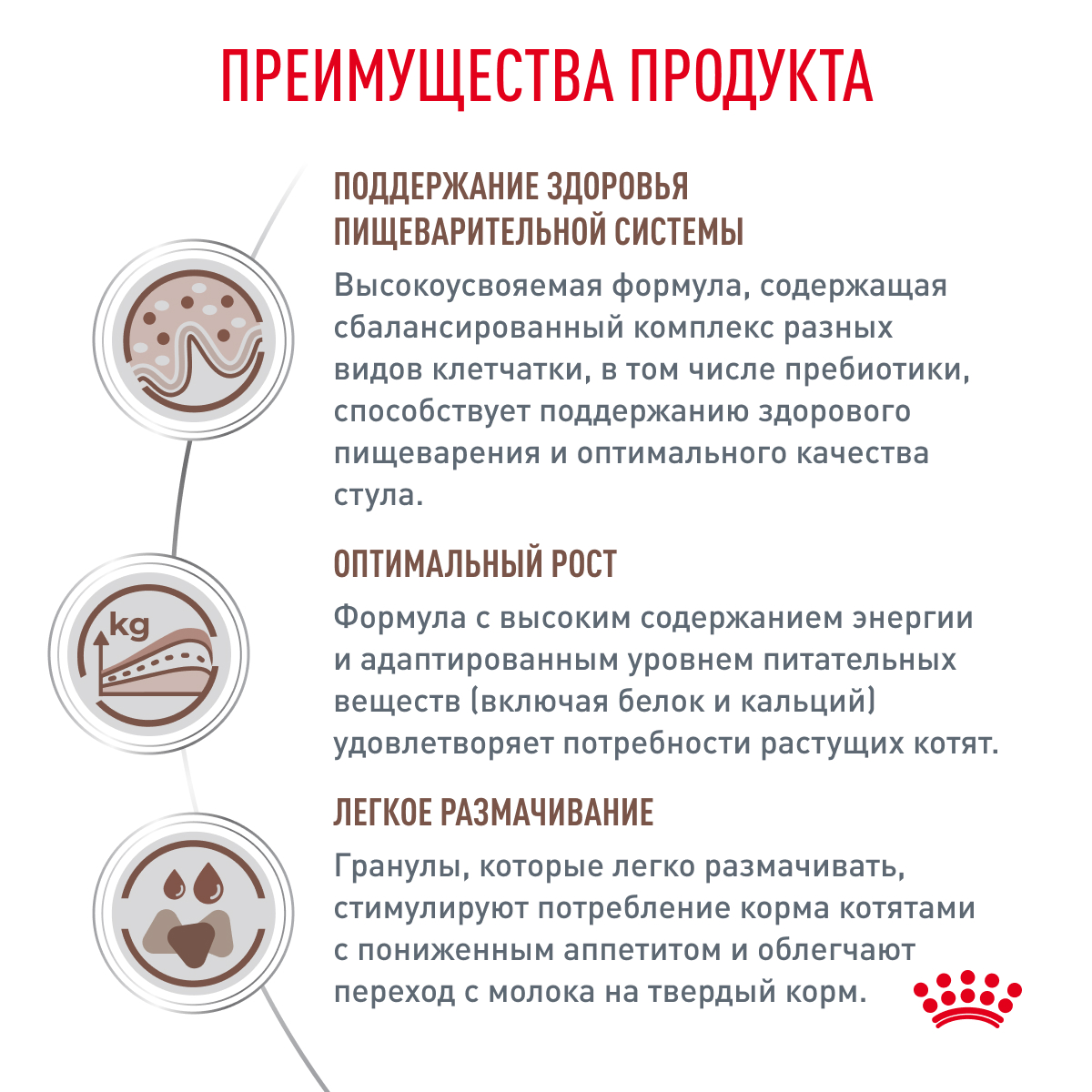 

Корм сухой Royal Canin Veterinary Gastrointestinal для котят от 2 до 10 месяцев при нарушениях пищеварения 0.4 кг