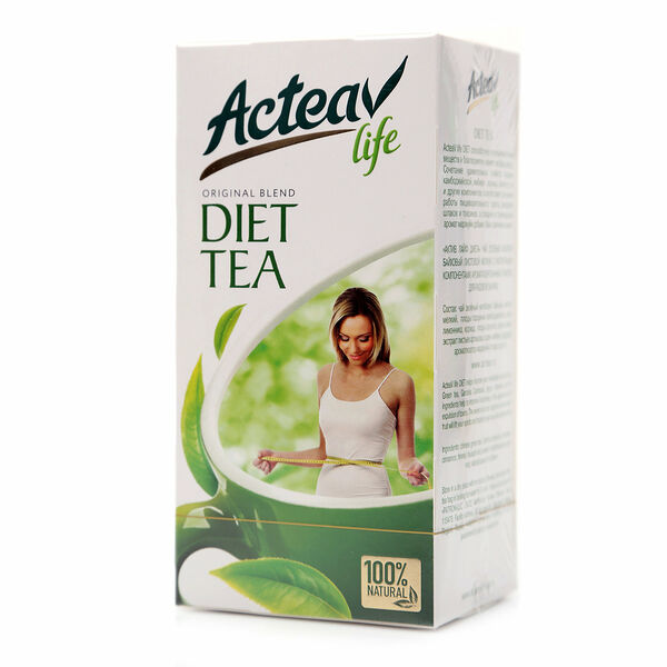 Чай зеленый китайский в пакетиках - диет ТМ Acteav Life (Актив Лайф)