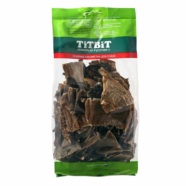 Лакомство для собак TITBIT Хрустики из рубца бараньего XXL (5 упаковок)
