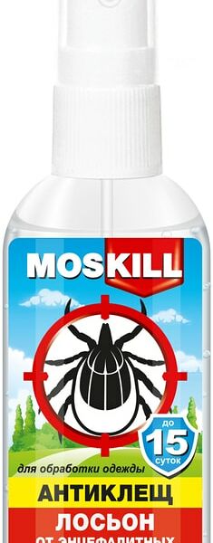 Спрей акарицидный Москилл Антиклещ 60мл