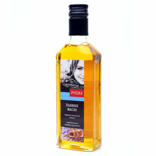 Масло льняное ТМ Русска