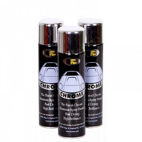 Хромовая аэрозольная краска BOSNY (CHROME) 300мл