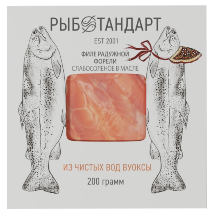 

Пресервы Рыбстандарт из форели радужной в масле 200 г