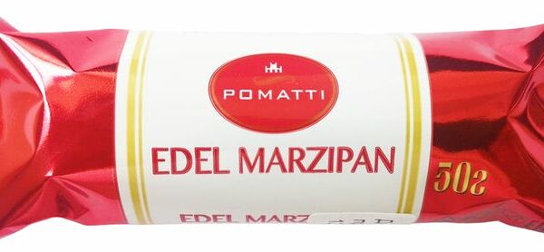 Батончик Pomatti марципановый 50г