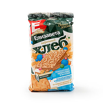 Вафельный хлеб обогащенный витаминами и железом ТМ Елизавета 80г