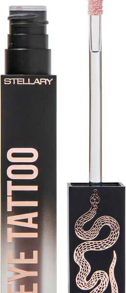 Тени жидкие для век Stellary Eyetattoo устойчивые Affection/Золотисто-розовый с шиммером Тон 05