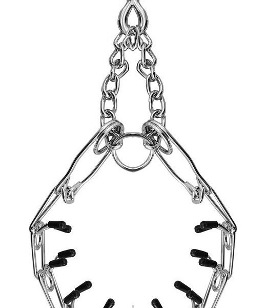 Triol SHH4060 ошейник-цепь строгий с пластиковыми колпачками 4 х 600 мм