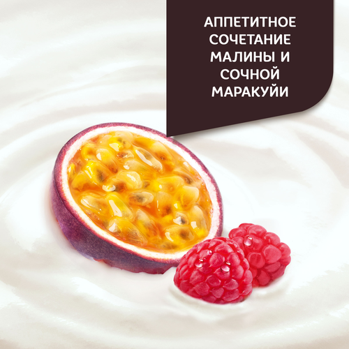 

Десерт творожный Даниссимо Сочная малина и маракуйя 5.6 % 110 г