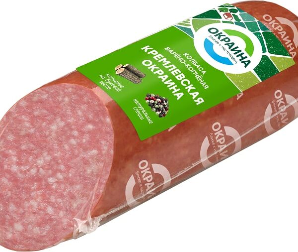 Колбаса Окраина Кремлевская варено-копченая 320г
