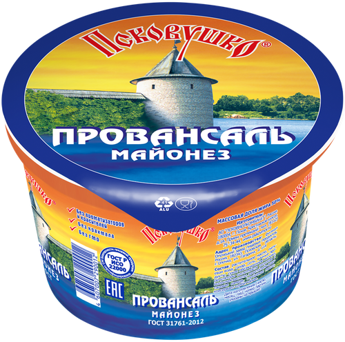 

Майонез ПСКОВУШКО Провансаль 50%