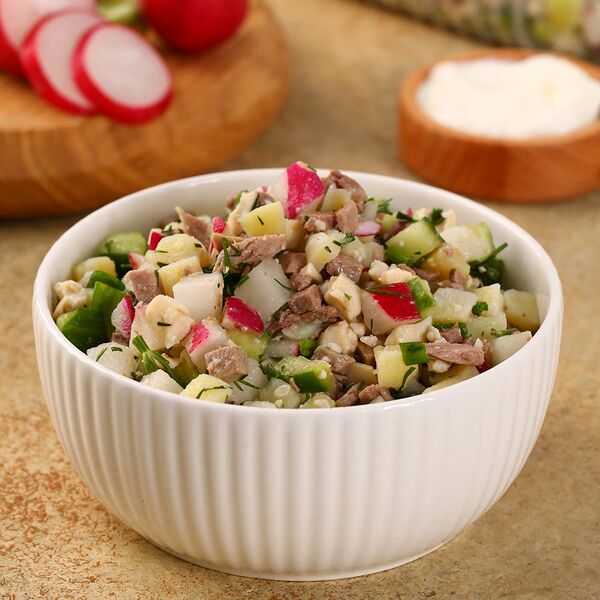 Окрошка с говядиной МясновЪ Шеф-повар от КуулКлевер