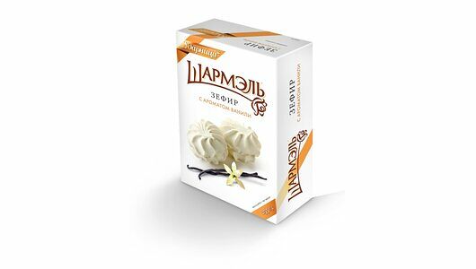 Зефир Ударница Шармэль ванильный 255г