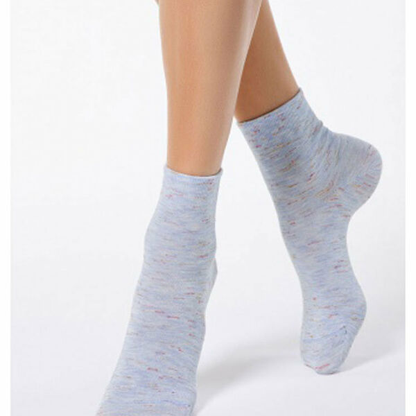 Носки женские Conte Elegant 14-115 СП фиолетовые, размер 25