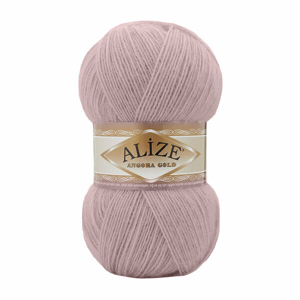 Пряжа ALIZE 'Angora Gold' 100гр. 550м (80%акр, 20%шерсть) ТУ(528 лиловый)