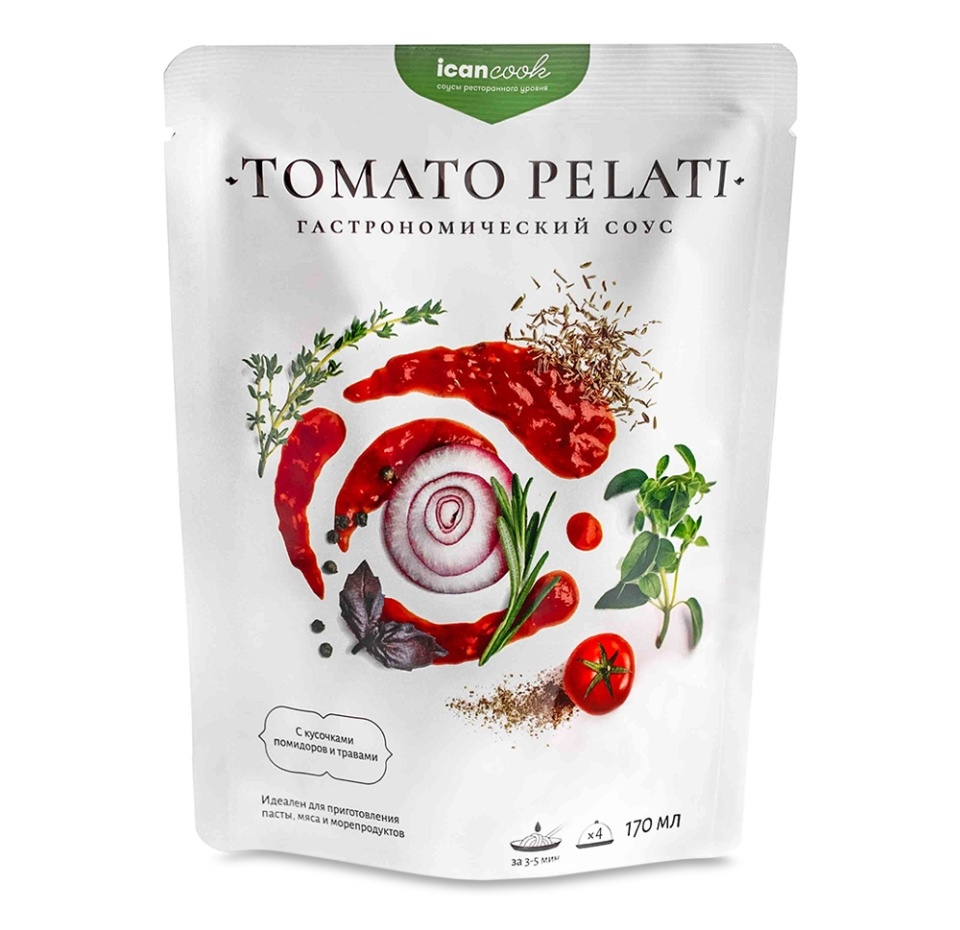 

Соус Icancook Tomato Pelati Premium 170 мл