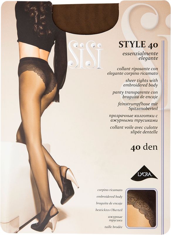 

Колготки женские Sisi Style 40 den Daino размер 3