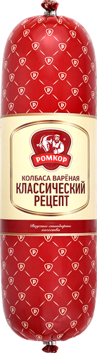 

Колбаса вареная РОМКОР Классический рецепт, вес