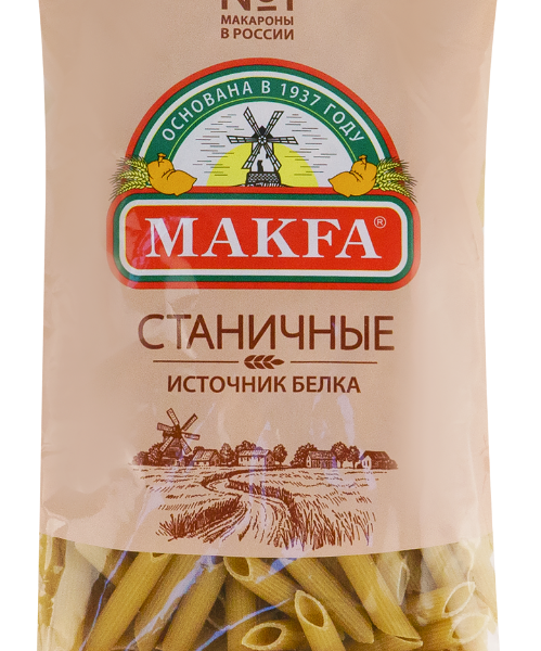 Макароны Makfa станичные перья