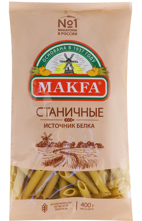 

Макароны Makfa станичные перья 400 г