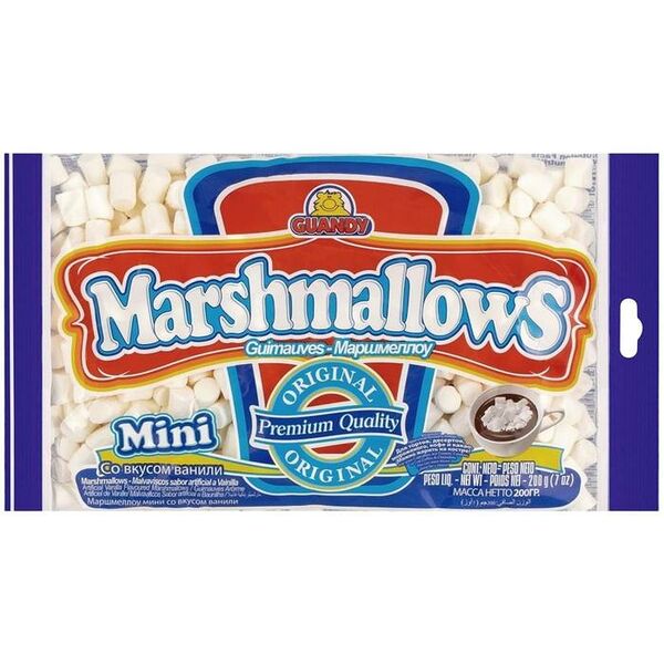Маршмеллоу Guandy Mini белый со вкусом ванили