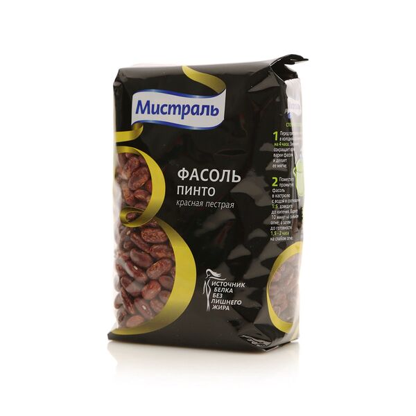 Фасоль Пинто Мистраль красная пёстрая