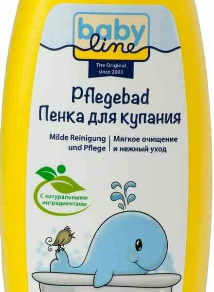 Пенка для купания Babyline с ромашкой и пантенолом 0+ 250 мл