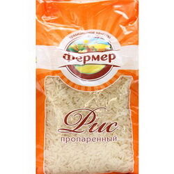 Крупа рис Фермер пропарен 1сорт 700г