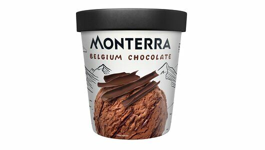 Мороженое Monterra Бельгийский шоколад, 276г
