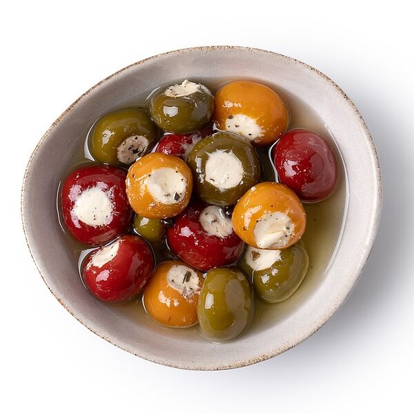 Ассорти перцев с сыром 