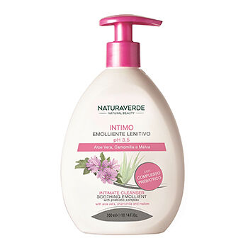 Гель для интимной гигиены с алое вера, ромашкой и мальвой NATURAVERDE