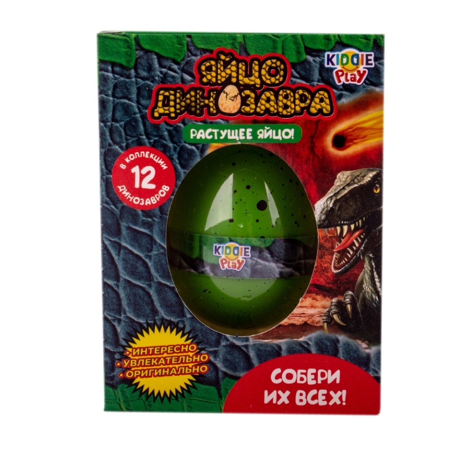 

Игрушка KiddiePlay Растущее яйцо динозавра 1 шт в ассортименте
