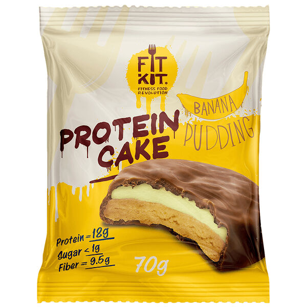 FIT KIT Protein Cake  банановый пудинг