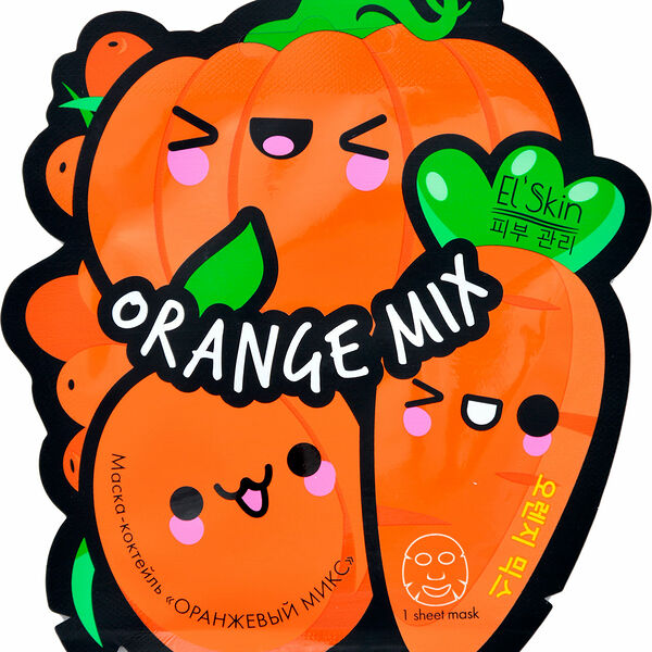 Маска-коктейль для лица Elskin Оранжевый микс