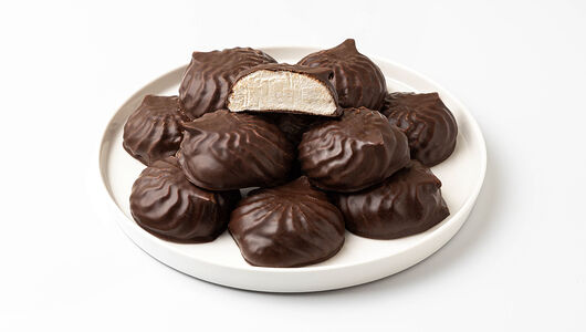 Зефир Вкусвилл классический в шоколадной глазури